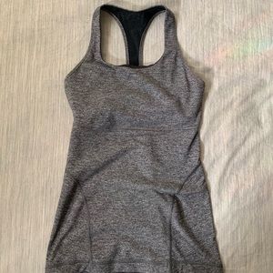 Lululemon tank top gray sz 6
